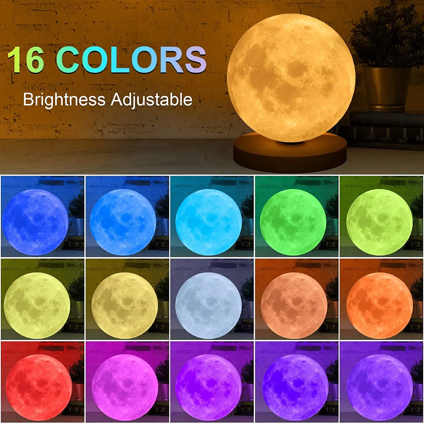 Noor Luna Rock V2™ - LED Lamp