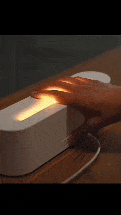 Noor AmbiFlame™ V2 - Ultrasonic Aroma Diffuser