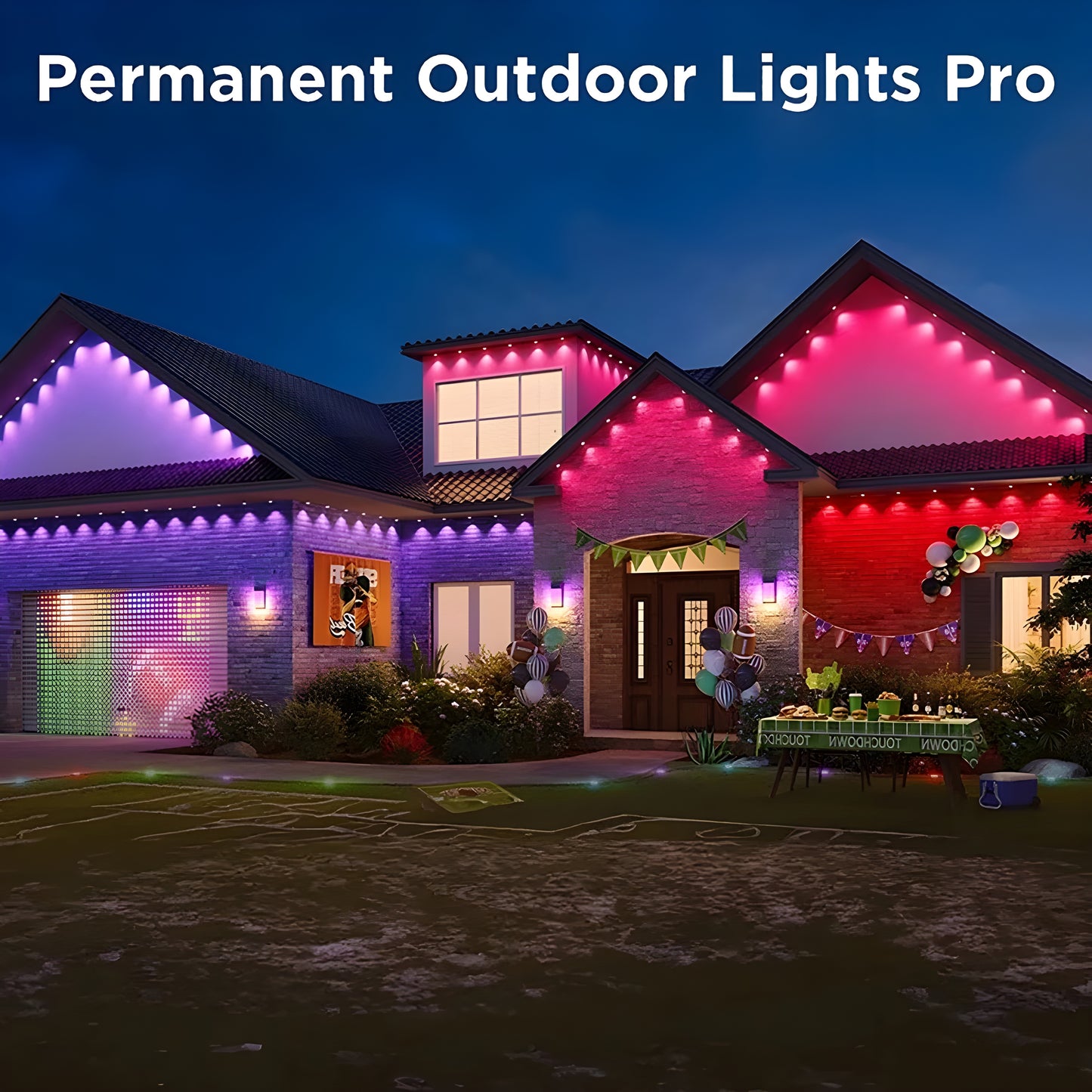 Noor™ Illumiaura - RGBIC LED Permanent Outdoor Lighting