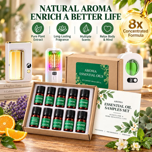 Noor™ - Natural Essential Plant Oils (10 pc set)