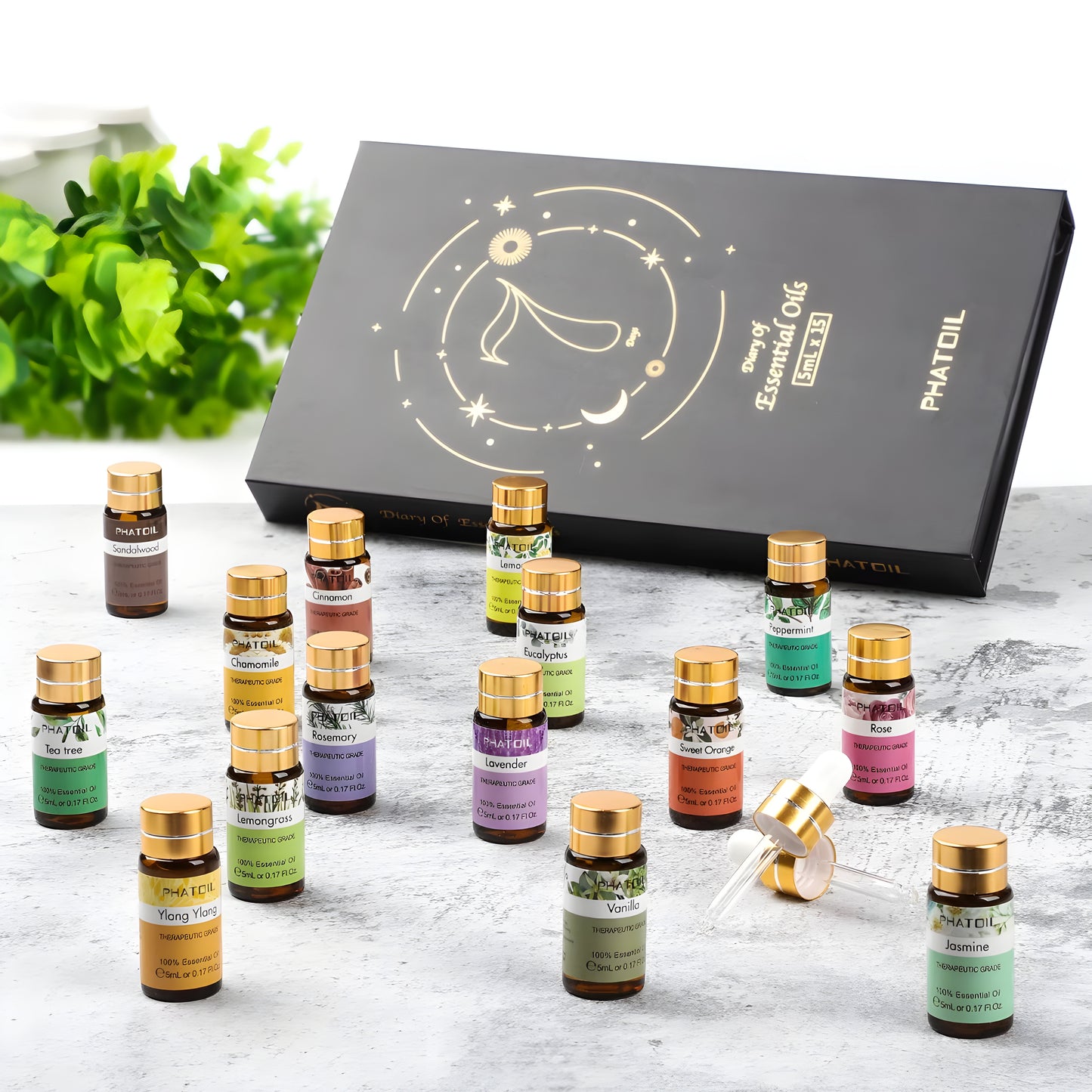 Noor™ - Pure Essential Plant Oils (15 pc set)