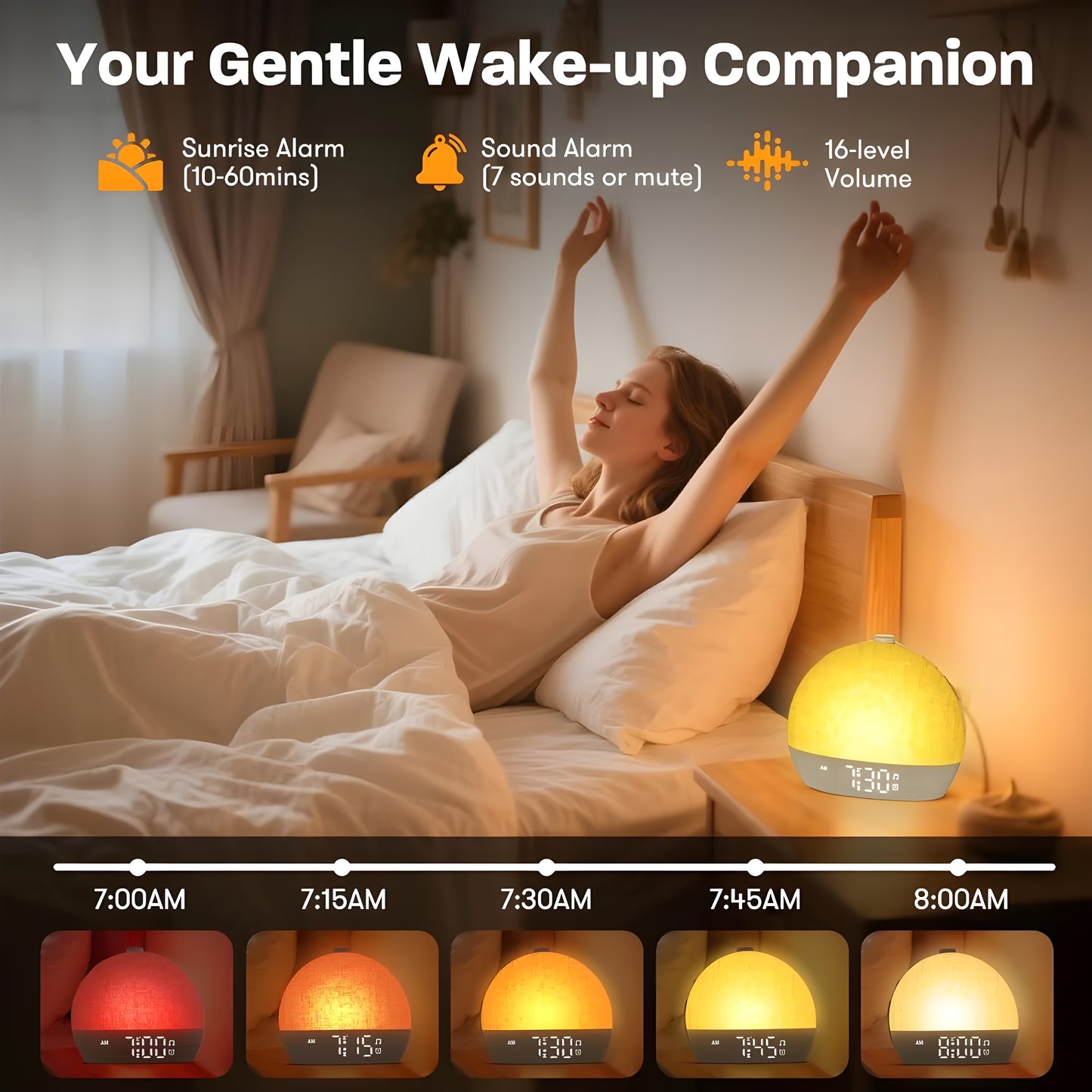 Noor Calmly™ - Sunrise & Sunset Lamp