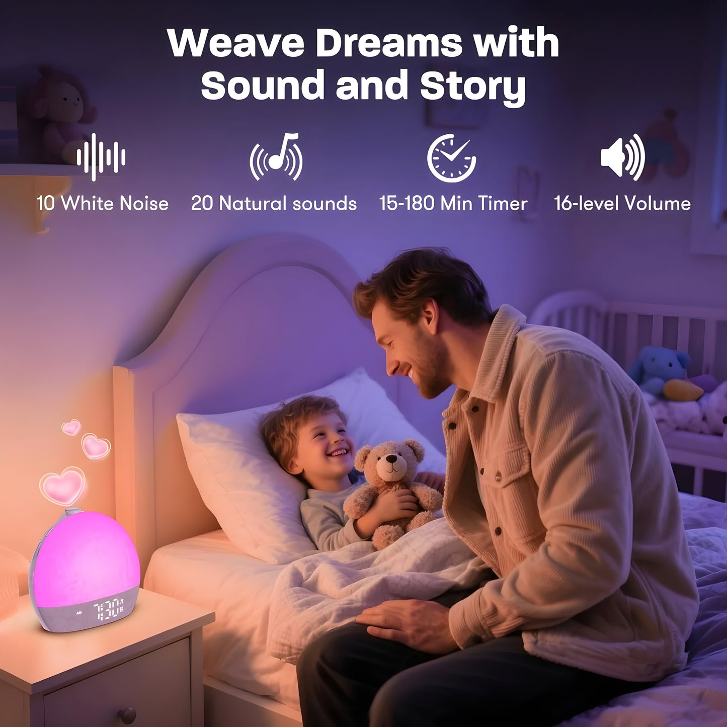 Noor Calmly™ - Sunrise & Sunset Lamp