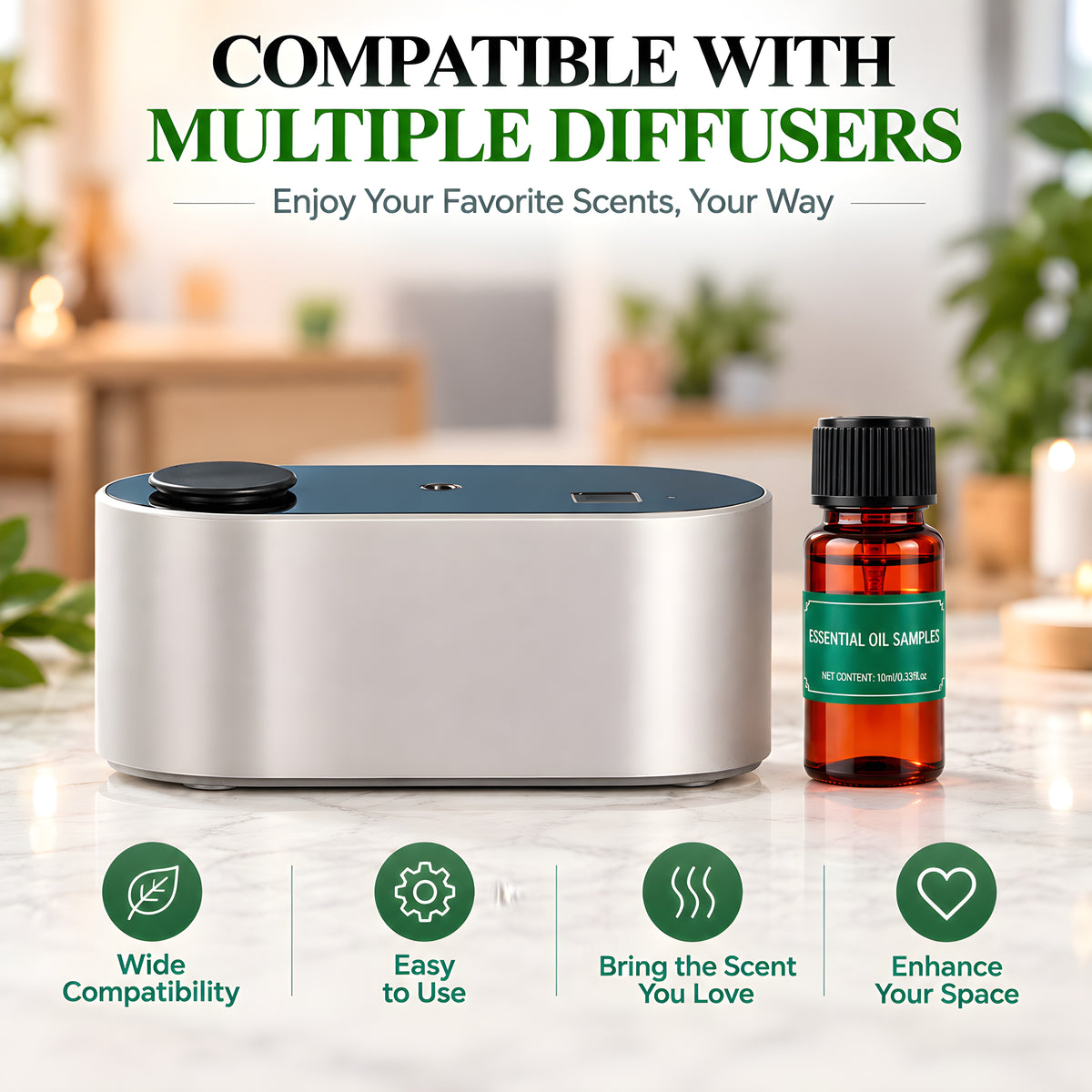 Noor™ - Natural Essential Plant Oils (Luxurious 10 pc set)