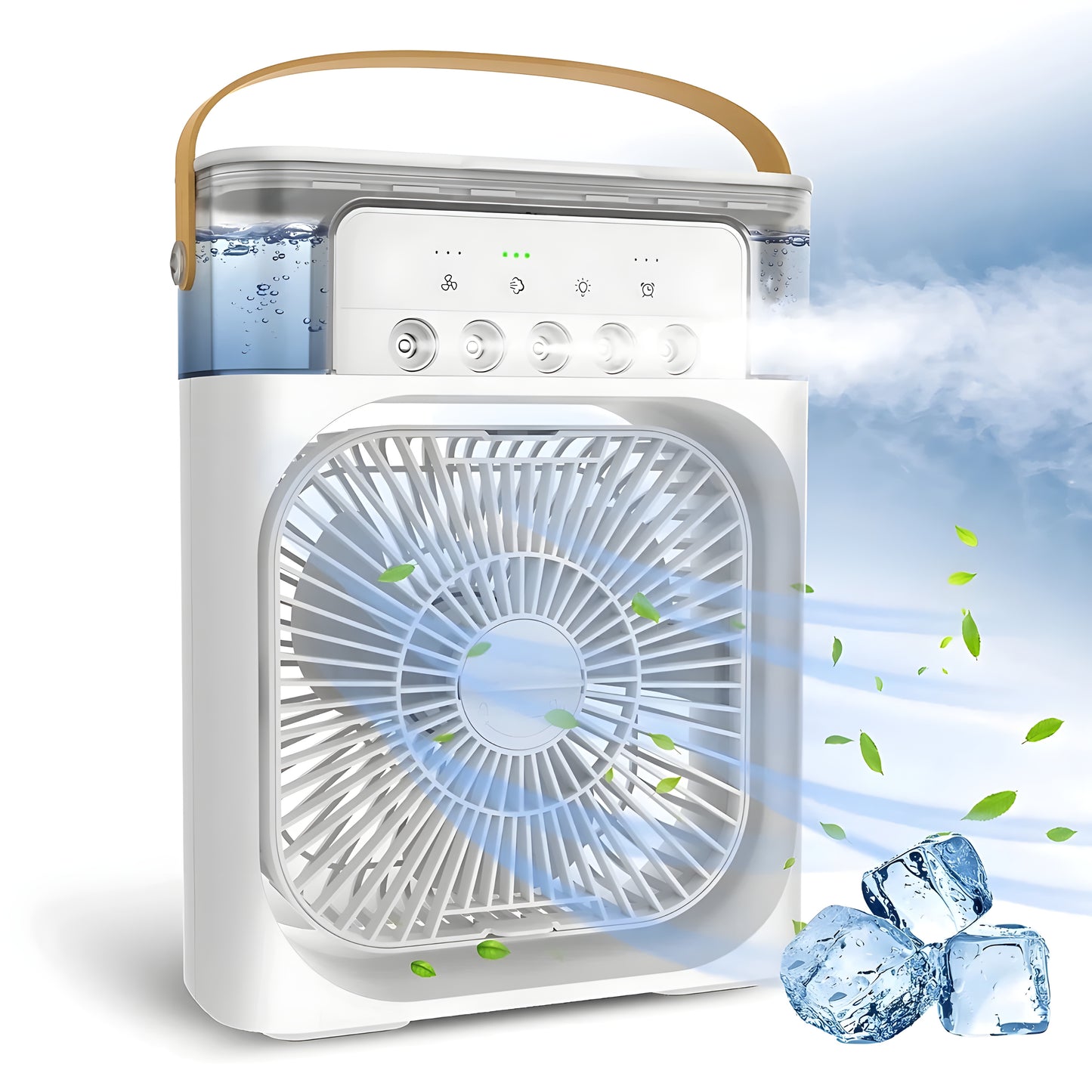 Noor™  Minute Cool - Portable Cooling Mist Fan