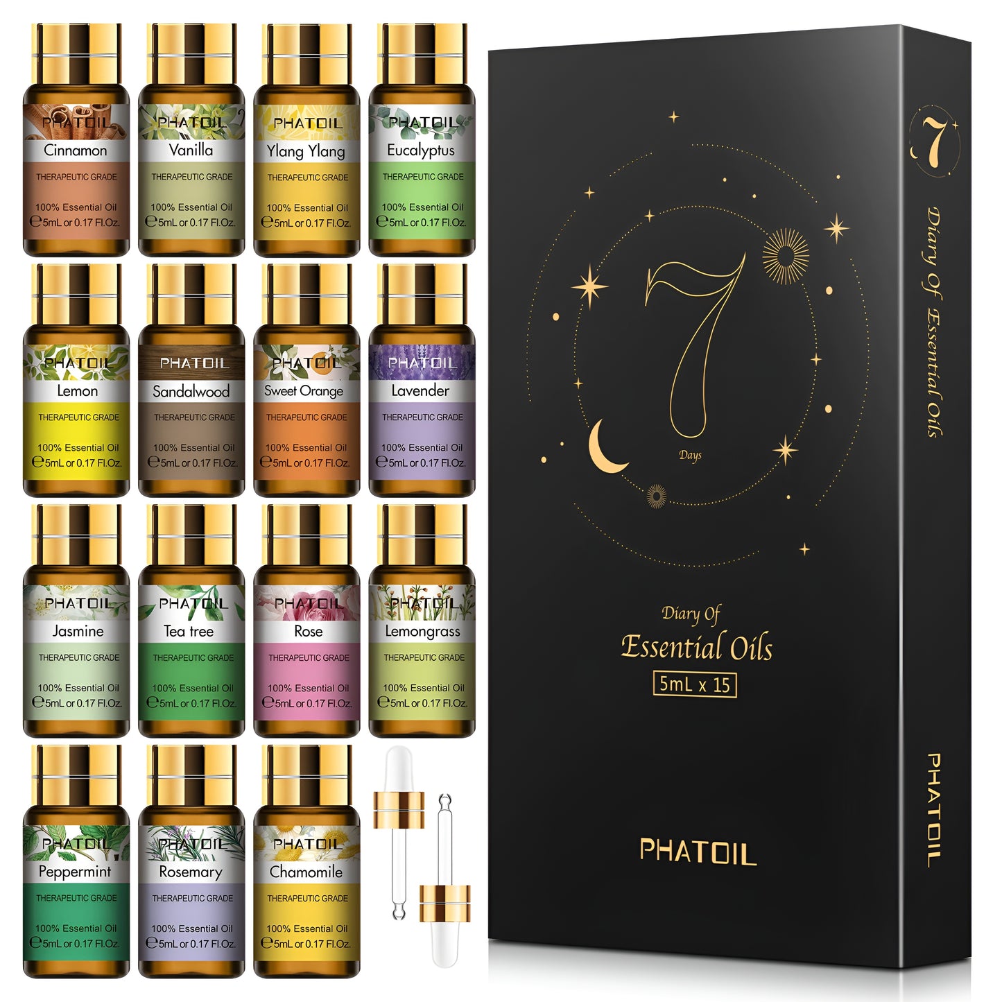 Noor™ - Pure Essential Plant Oils (15 pc set)