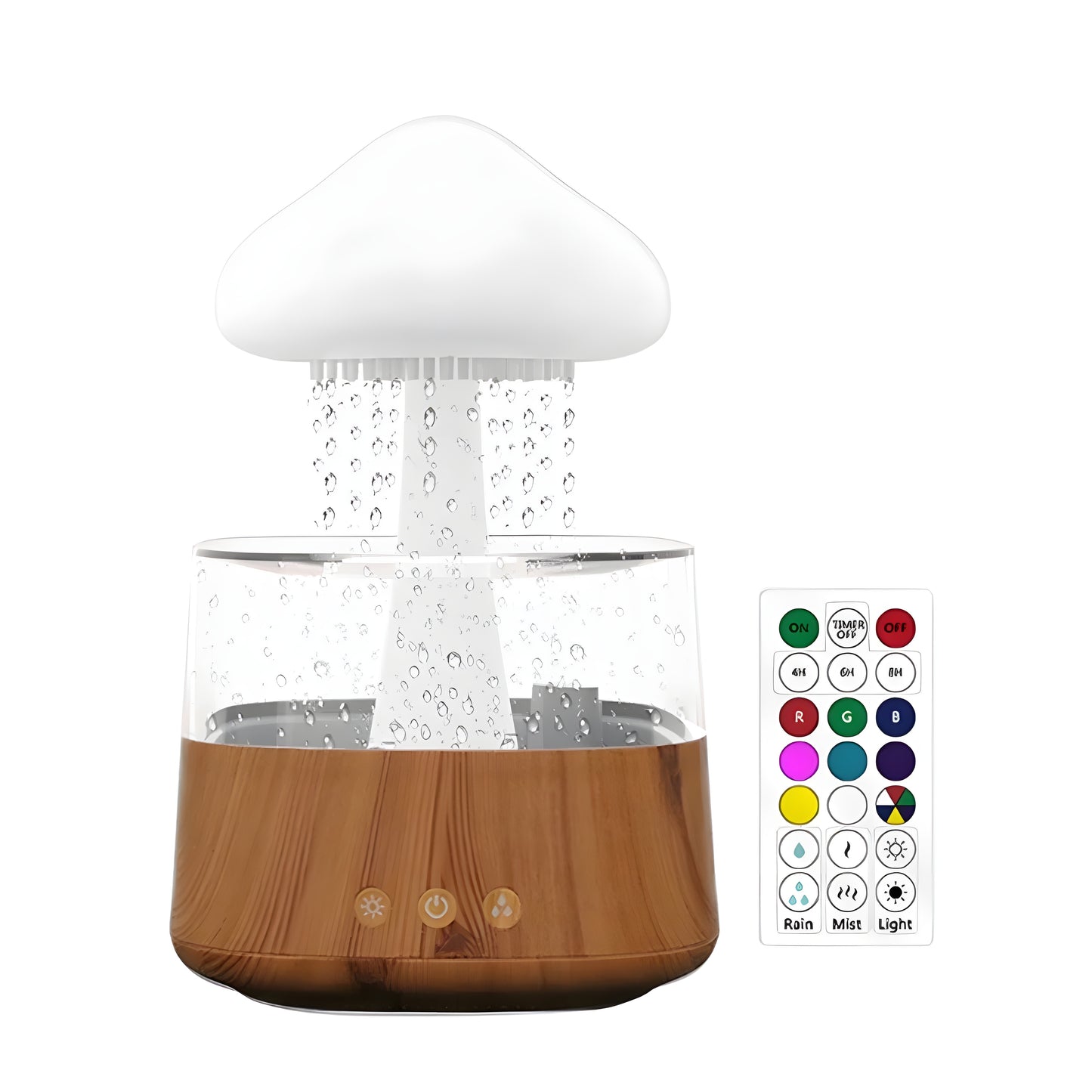 Noor™ Rain Cloud 9 - Ultrasonic Aroma Diffuser